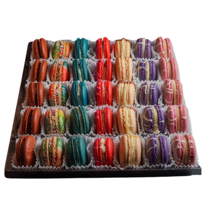 Gift Box of 35 Premium French Macarons