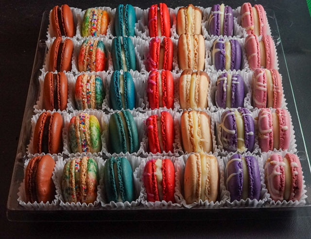 Gift Box of 35 Premium French Macarons